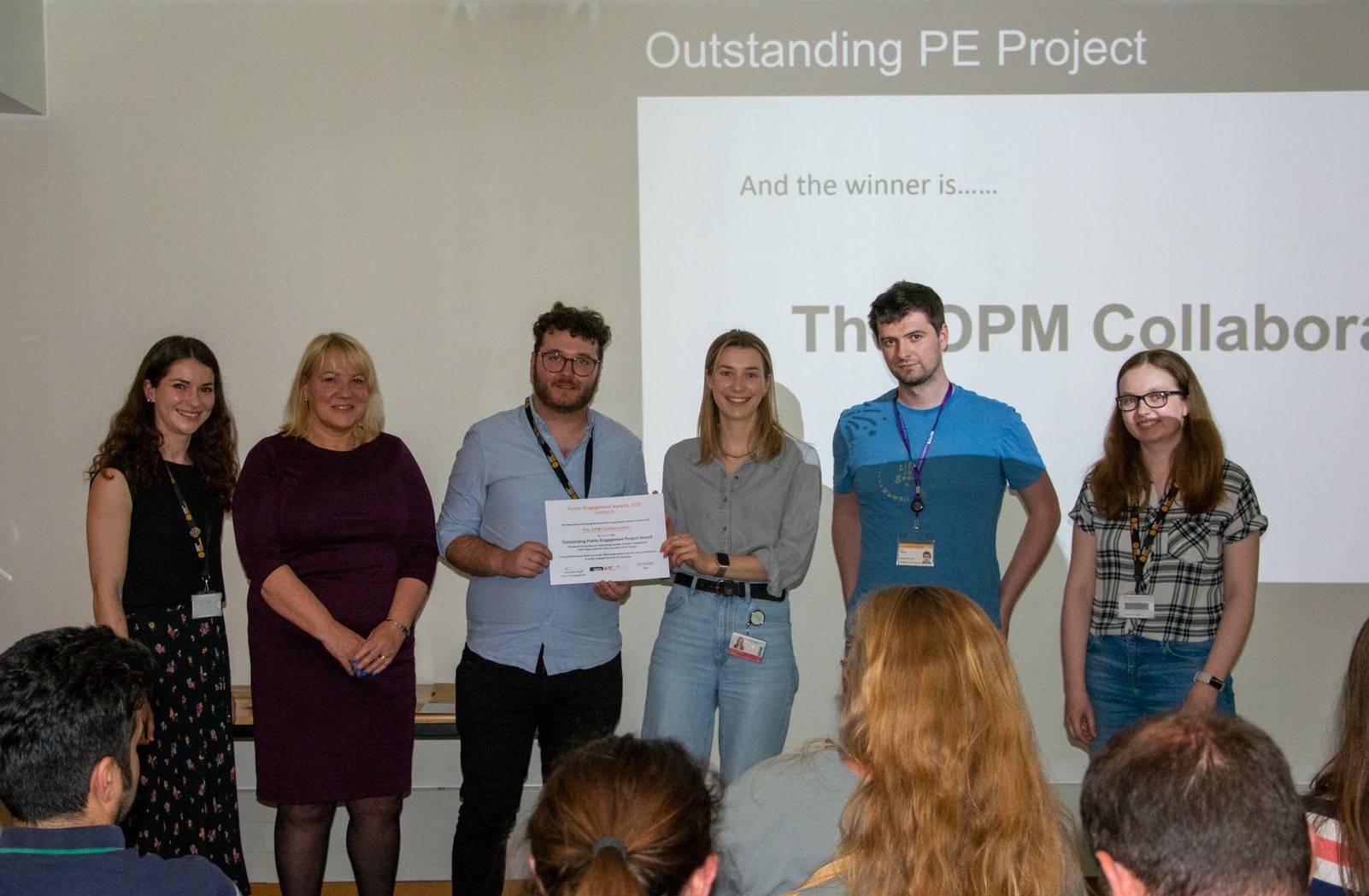 Public Engagement Awards 2022: Celebrating the exceptional commitment to public engagement at the Department image