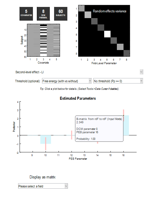 Bayesian model averaging results