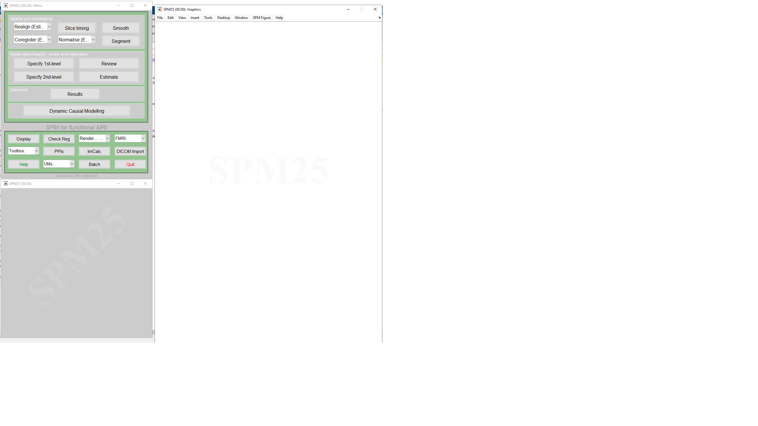 SPM GUI