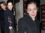 Anna Friel models yet another stylish outfit during her West end run