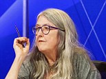 Mary Beard was targeted by trolls following her appearance on Question Time on Thursday, pictured
