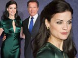 Sorry Arnie! Stunning Jaimie Alexander steals spotlight from Schwarzenegger at German premiere of The Last Stand